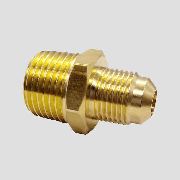 Cooking Station 3/8" MPT X 1/2" MPT Reducing Nipple Brass Fitting 247 Propane | Miami, FL