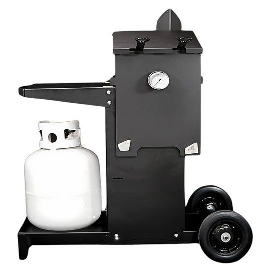 4 Gallon Outdoor Propane Deep Fryer – High Heat Portable Steel Fryer | 24/7 Propane