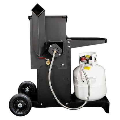 4 Gallon Outdoor Propane Deep Fryer – High Heat Portable Steel Fryer | 24/7 Propane