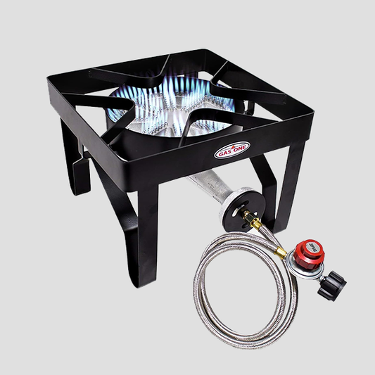 Cooking Station Outdoor Short Single Burner High Pressure Stove Propane Gas (LPG) 247 Propane | Miami, FL